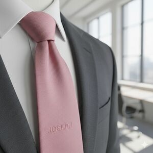 New.Joseph Men's Blush Pink Necktie